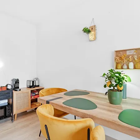 Apartment Lemon3 - Sap Arena & Maimarkt - Smart-tv - Self-checkin - Free Parking Mannheim
