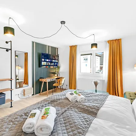 Lemon3 - Sap Arena & Maimarkt - Smart-tv - Self-checkin - Free Parking Apartment